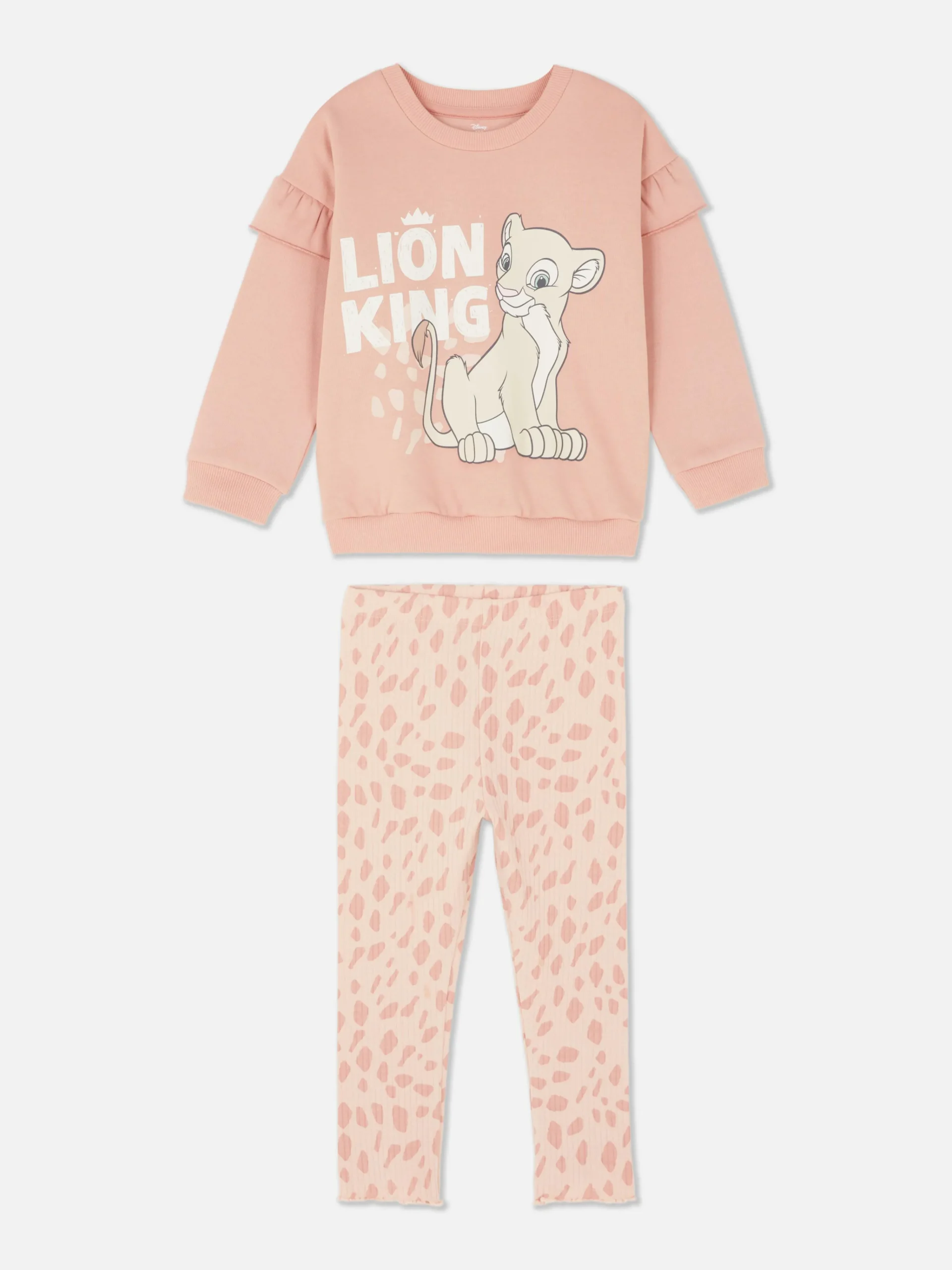 Primark Ensembles Et Tenues|Ensemble Col Ras-du-cou Et Legging 30e Anniversaire Disney Le Roi Lion Nala