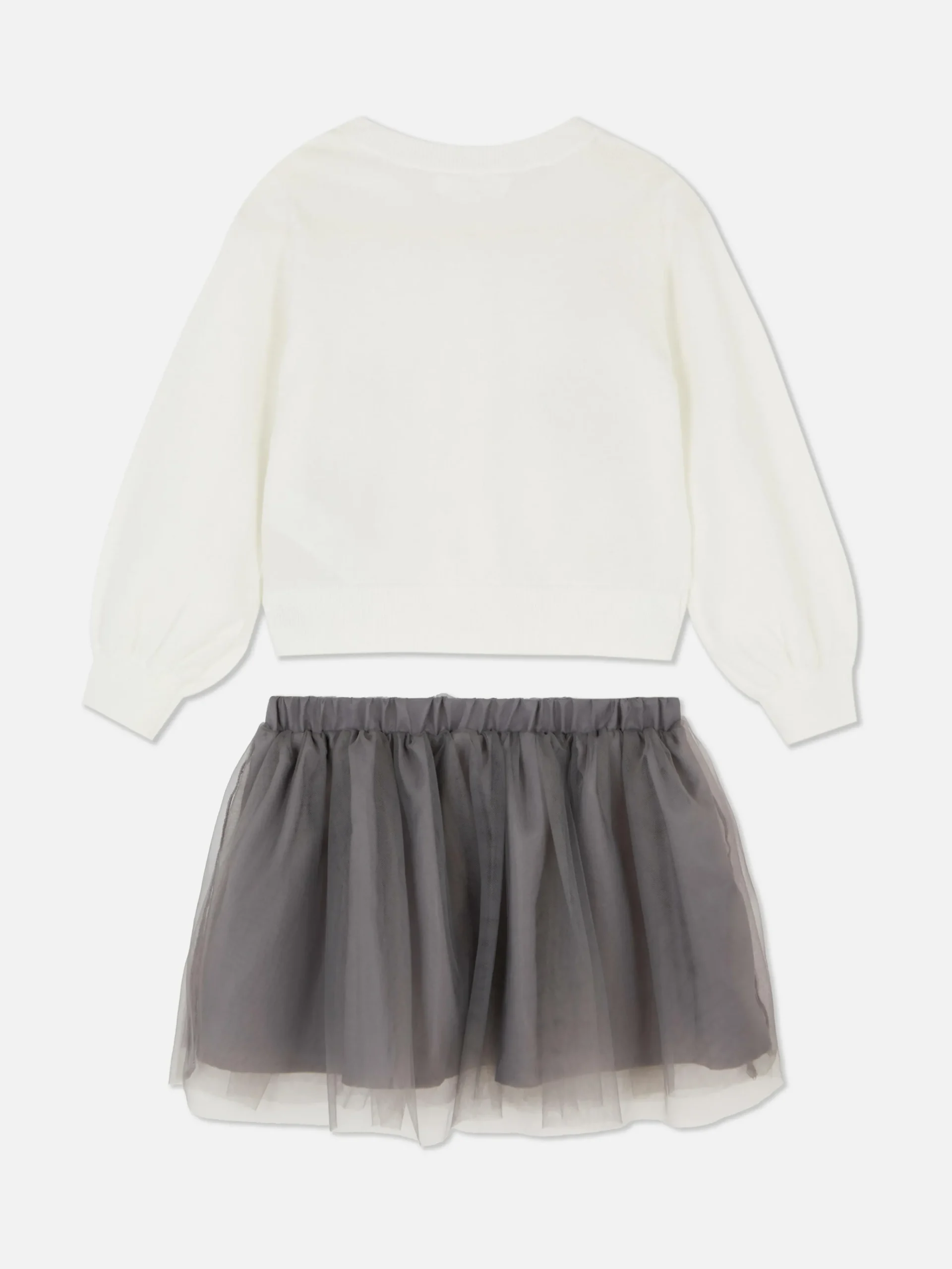 Enfant Primark Ensembles Et Tenues|Ensemble Gilet Tricoté Et Tutu