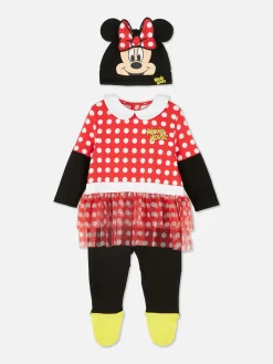 Primark Ensembles Et Tenues|Ensemble Grenouillère Et Bonnet Disney Minnie Mouse