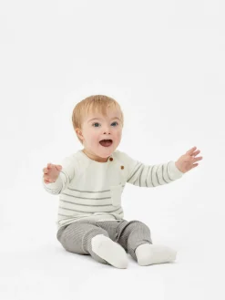 Primark Ensembles Et Tenues|Ensemble Pull En Maille Et Legging à Rayures