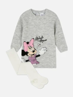 Primark Robes Et Jupes|Ensemble Robe Et Collants Disney Minnie Mouse
