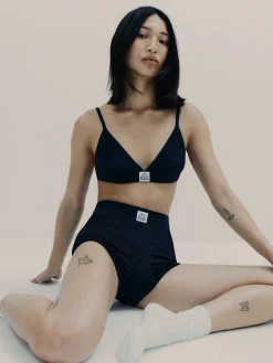 Femme Primark Ensembles Lingerie|Ensemble Sans Coutures Brassière Triangle Et Short Kappa X