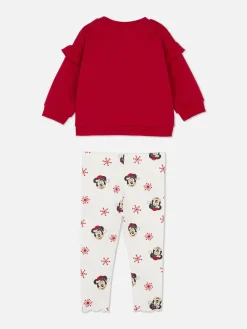 Primark Ensembles Et Tenues|Ensemble Sweat-shirt Et Legging De Noël Disney Minnie Mouse
