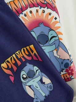Enfant Primark Ensembles Et Tenues|Sweats À Capuche Et Sweat-Shirts|Ensemble Sweat-shirt Et Short Disney Stitch