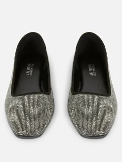 Femme Primark Ballerines|Escarpins Cloutés à Bout Carré