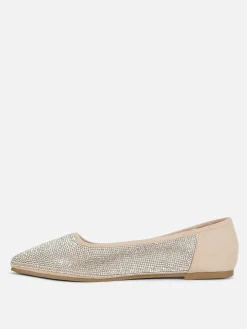 Femme Primark Ballerines|Escarpins Cloutés à Bout Carré