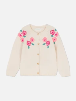 Enfant Primark Pulls Et Gilets|Gilet à Fleurs Brodées