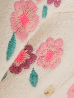 Enfant Primark Pulls Et Gilets|Gilet à Fleurs Brodées