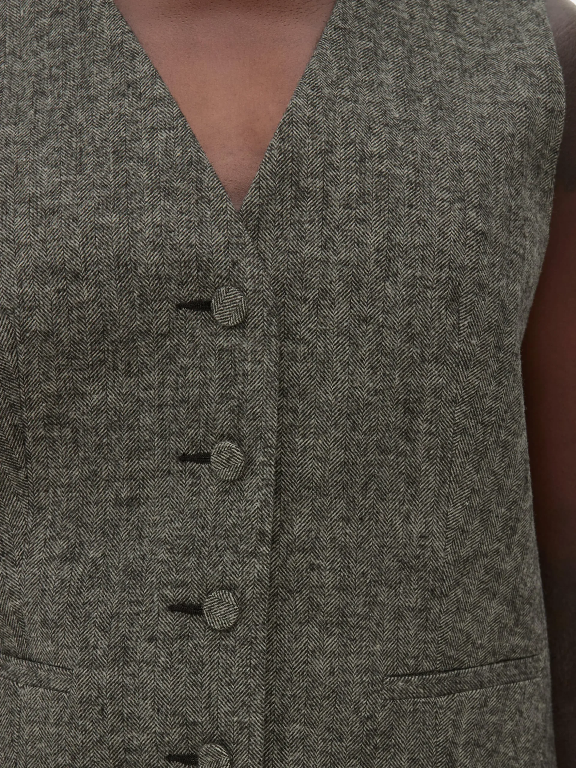 Femme Primark Blazers|Gilet Avec Chevrons à Boutonnage Simple Rita Ora