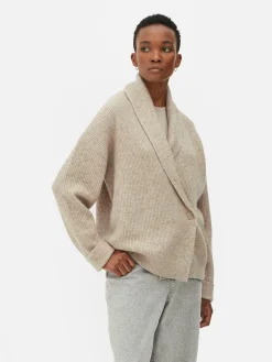 Femme Primark Pulls Et Gilets|Gilet Cache-cœur à Boutons Et Col Châle