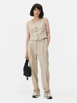 Femme Primark Blazers|Gilet De Costume Ajusté Boutonné