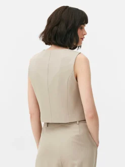 Femme Primark Blazers|Gilet De Costume Ajusté Boutonné