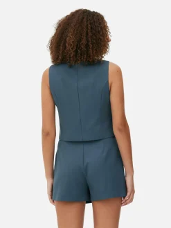 Femme Primark Blazers|Gilet De Costume Ajusté Boutonné