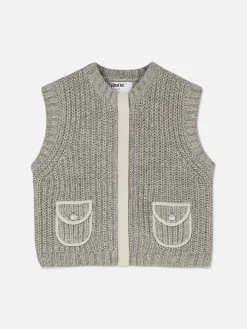 Femme Primark Pulls Et Gilets|Gilet De Costume En Maille Rita Ora