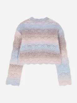 Enfant Primark Pulls Et Gilets|Gilet En Pointelle Effet Dégradé