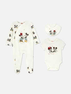 Primark Ensembles Et Tenues|Grenouillère, Body Et Bavoir Disney Mickey Mouse Et Minnie Mouse