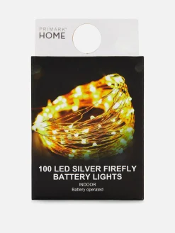 Primark Luminaires|Guirlande Lumineuse à Piles 100 LED