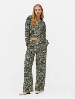 Femme Primark Chemises Et Blouses|Haut à Manches Longues Avec Cordon De Serrage à Coordonner