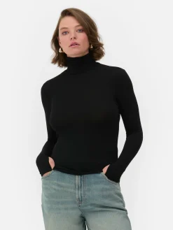 Femme Primark Hauts Et T-Shirts|Haut à Manches Longues Et Col Roulé Rita Ora