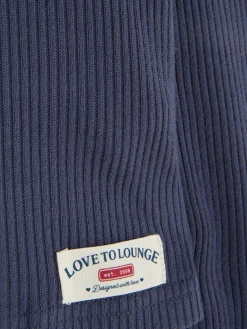 Femme Primark Hauts De Pyjama|Haut De Pyjama En Jersey Côtelé à Manches Longues