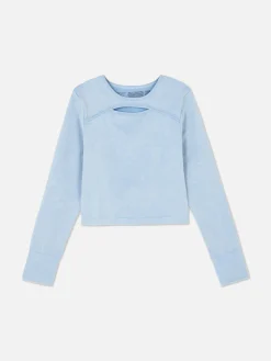 Enfant Primark Sweats À Capuche Et Sweat-Shirts|Haut Délavé à L'acide à Manches Longues