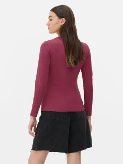 Femme Primark Hauts Et T-Shirts|Haut En Jersey Stretch à Manches Longues