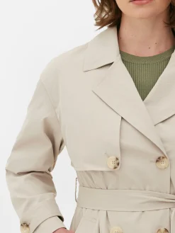 Femme Primark Manteaux Et Vestes|Imperméable à Double Boutonnage Et Ceinture