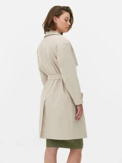 Femme Primark Manteaux Et Vestes|Imperméable à Double Boutonnage Et Ceinture