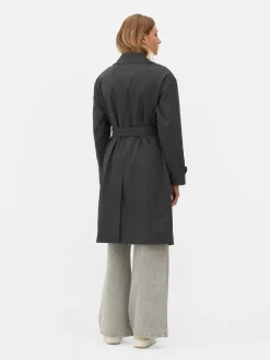 Femme Primark Manteaux Et Vestes|Imperméable à Double Boutonnage Et Ceinture