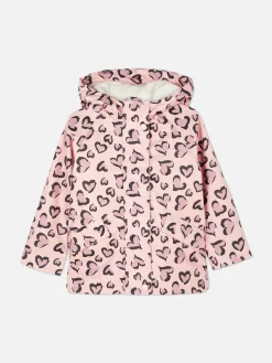 Enfant Primark Manteaux Et Vestes|Imperméable à Motif Cœur Léopard