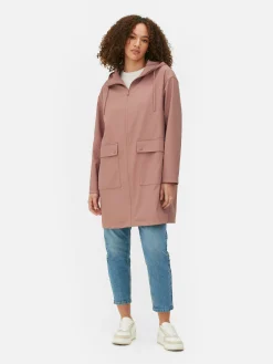Femme Primark Manteaux Et Vestes|Imperméable Caoutchouté à Capuche