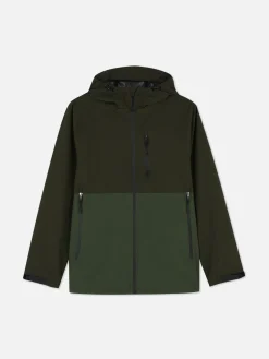 Homme Primark Manteaux Et Vestes|Imperméable Color Block à Poches Multiples