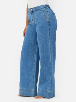 Femme Primark Denim|Jean|Jean Large élastiqué