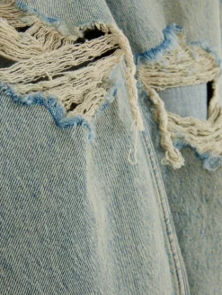 Femme Primark Denim|Jean|Jean Mom En Denim Déchiré