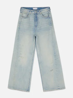 Femme Primark Jean|Jean Skater Effet Légèrement Vieilli