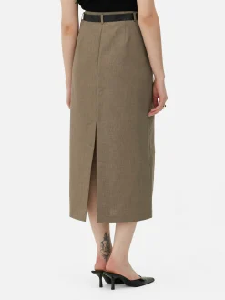 Femme Primark Jupes|Jupe Crayon Mi-longue Taille Haute