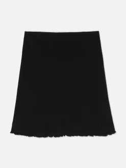 Enfant Primark Jupes|Jupe Côtelée à Bord Ondulé