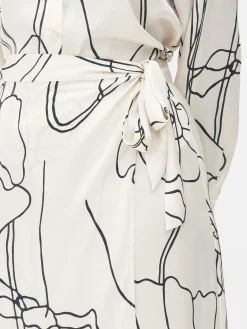 Femme Primark Jupes|Jupe Portefeuille Mi-longue Graphique à Coordonner