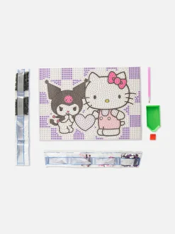 Enfant Primark Loisirs Creatifs|Kit Broderie Diamant Par Numéro Hello Kitty Et Kuromi