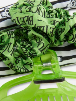 Primark Maquillage D'Halloween|Beetlejuice|Kit De Bigoudis Sans Chaleur Beetlejuice