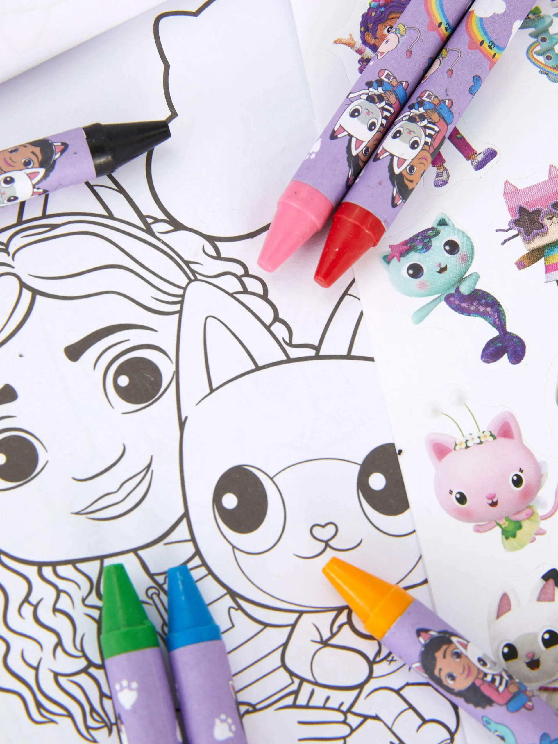 Enfant Primark Loisirs Creatifs|Kit De Coloriage à Emporter Gabby Et La Maison Magique
