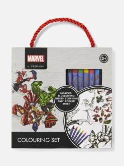 Enfant Primark Loisirs Creatifs|Kit De Coloriage à Transporter Marvel Avengers