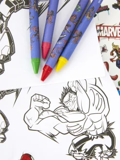 Enfant Primark Loisirs Creatifs|Kit De Coloriage à Transporter Marvel Avengers