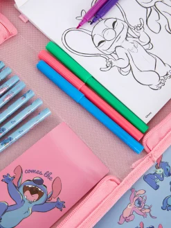 Enfant Primark Crayons De Couleur|Kit De Fournitures De Bureau Disney Stitch & Angel