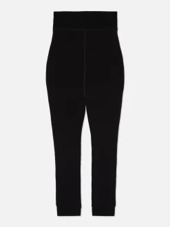 Femme Primark Collants|Pantalons Et Leggings|Legging Court Doublé En Velours