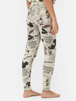 Femme Primark Bas De Pyjama|Legging De Pyjama à Motif Rétro Disney Mickey Mouse