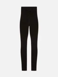 Femme Primark Collants|Pantalons Et Leggings|Legging Léger En Velours à Doublure Duveteuse