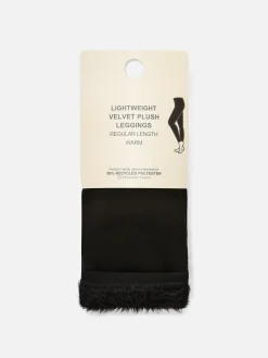 Femme Primark Collants|Pantalons Et Leggings|Legging Léger En Velours à Doublure Duveteuse