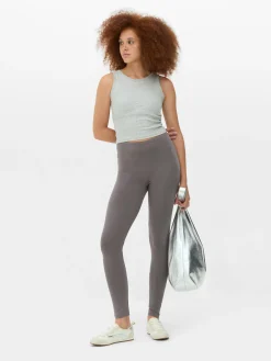 Femme Primark Pantalons Et Leggings|Legging Taille Haute En Jersey