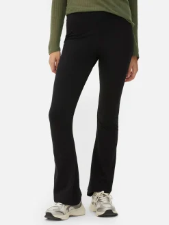 Femme Primark Pantalons Et Leggings|Legging Taille Haute évasé En Jersey
